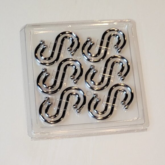 Metal Shower Curtain Hooks - Picture 1 of 4